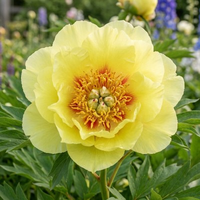 (Pioen) Paeonia Itoh Viking Full Moon