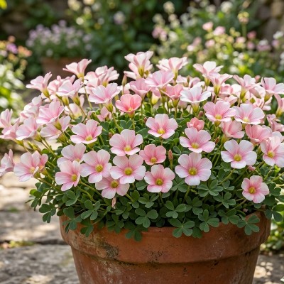 (Klaverzuring) Oxalis Obtusa 'Sakura Jelly'