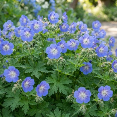 (Ooievaarsbek) Geranium himalayense 'Baby Blue'