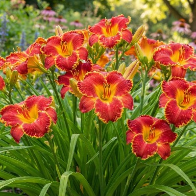 (Daglelie) Hemerocallis Hemerocallis 'Holiday Delight'