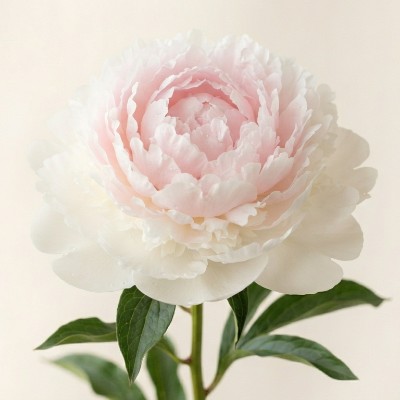 (Pioen) Paeonia (l) 'Baroness Schroeder'
