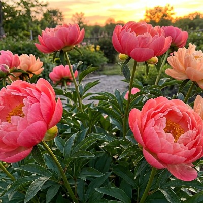 (Pioen) Paeonia Coral Sunset