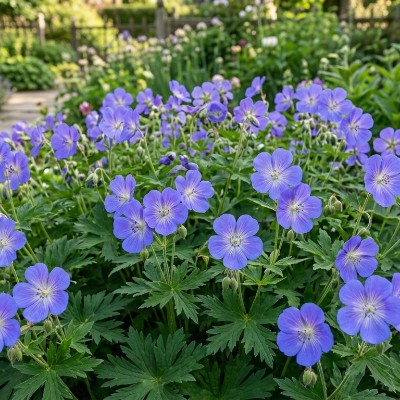 (Ooievaarsbek) Geranium himalayense 'Baby Blue'