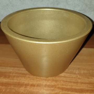 Złota gruba ceramiczna osłonka