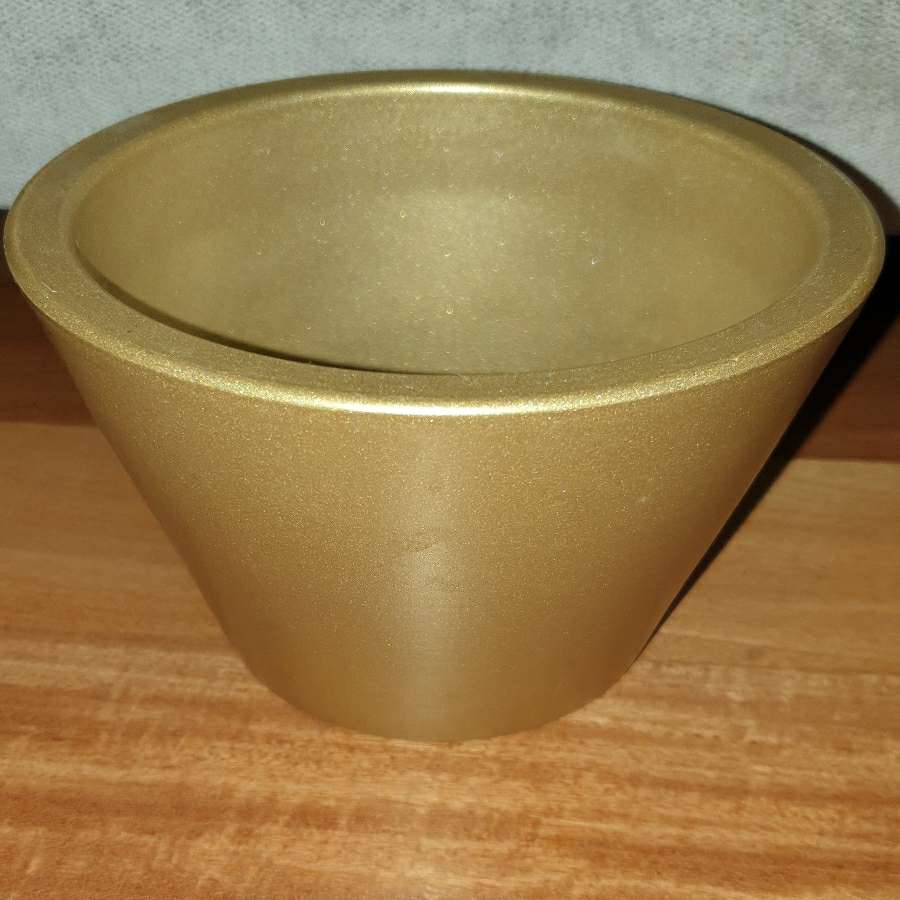 Złota gruba ceramiczna osłonka