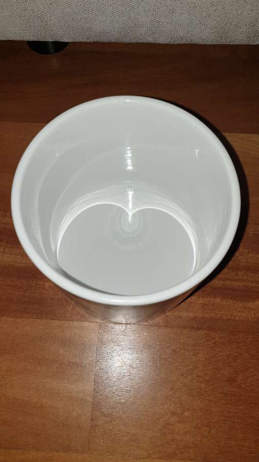 Osłonka doniczka ceramiczna w monstery, nowa 4