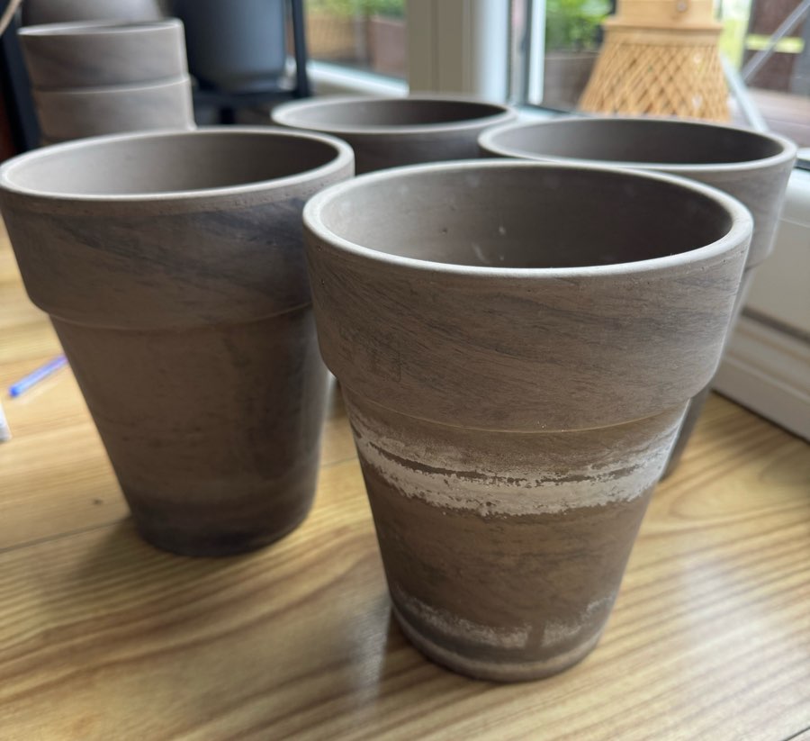 Zestaw donic glinianych