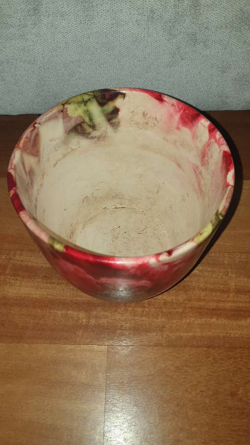 Kwiatowa osłonka, doniczka, ceramiczna  4