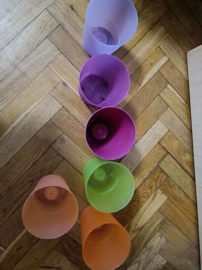 Osłonki kolorowe plastikowe 3