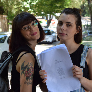 Studenti DAM su una produzione