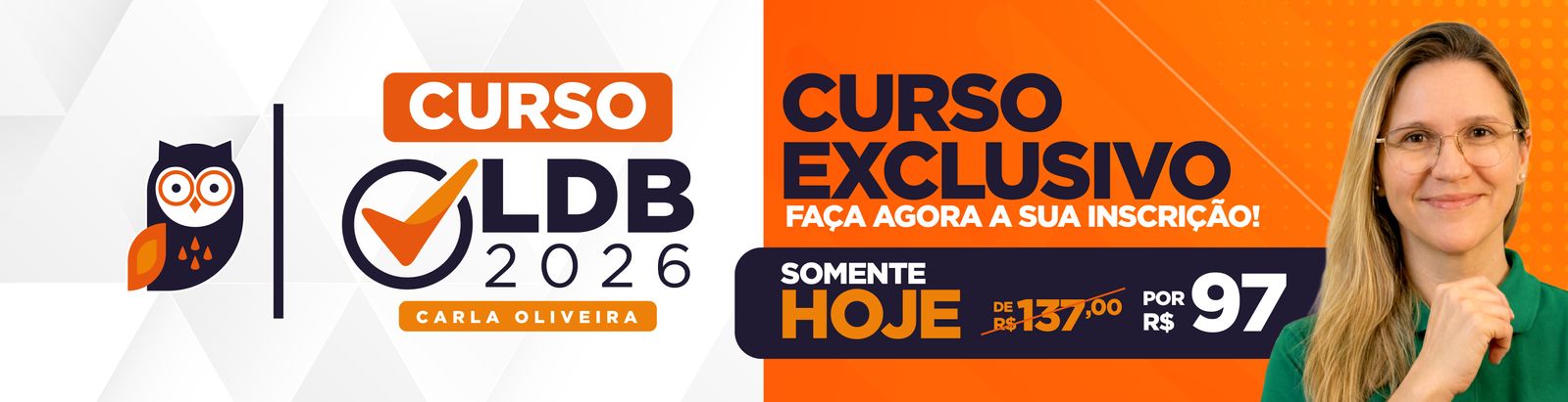 Curso LDB 2026 - Carla Oliveira