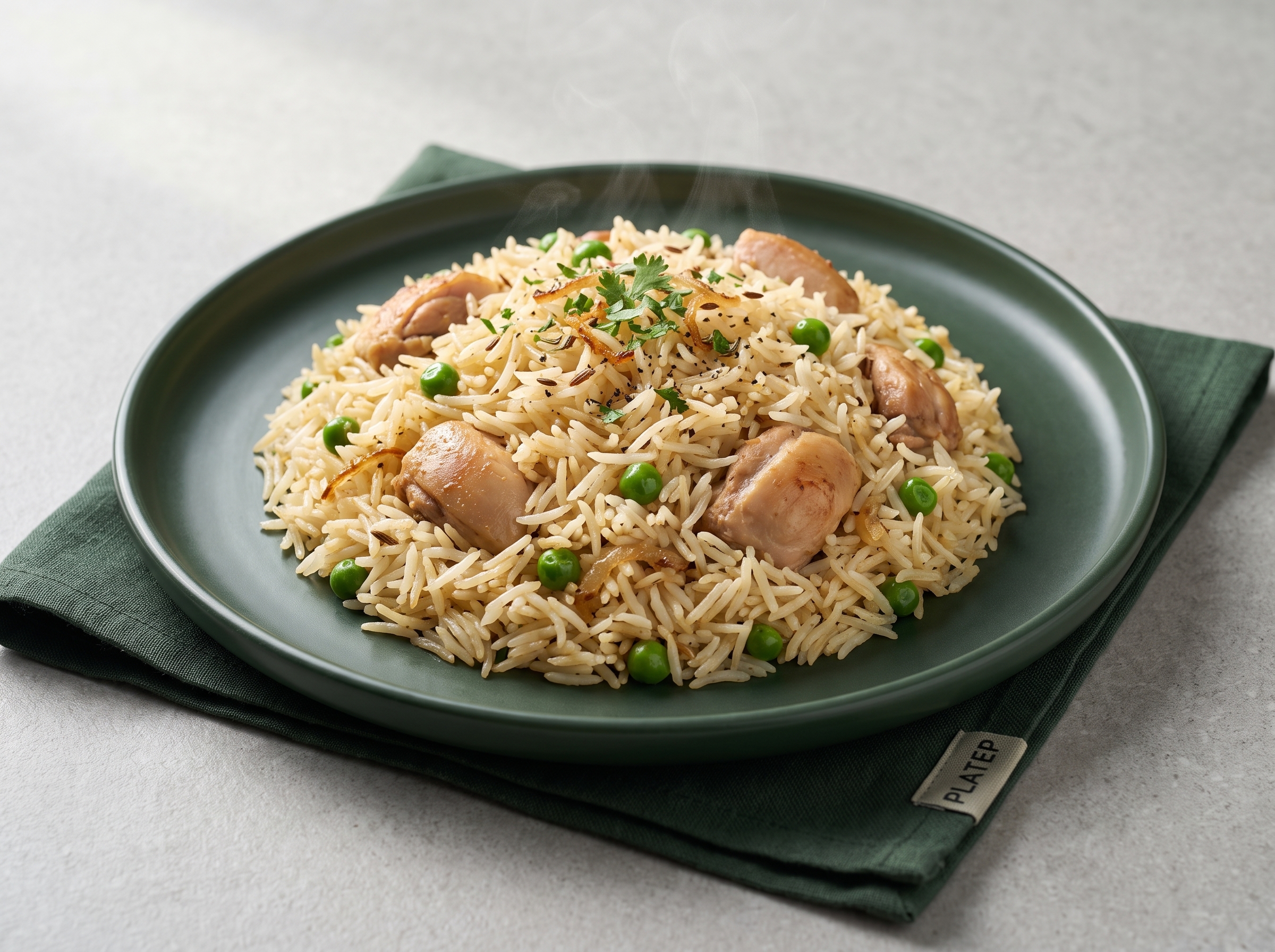 Chicken Peas Pulao