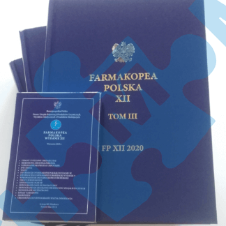 KOMPLET: FARMAKOPEA POLSKA XII 2020 (KSIĄŻKA + PENDRIVE Z WERSJĄ ELEKTRONICZNĄ)