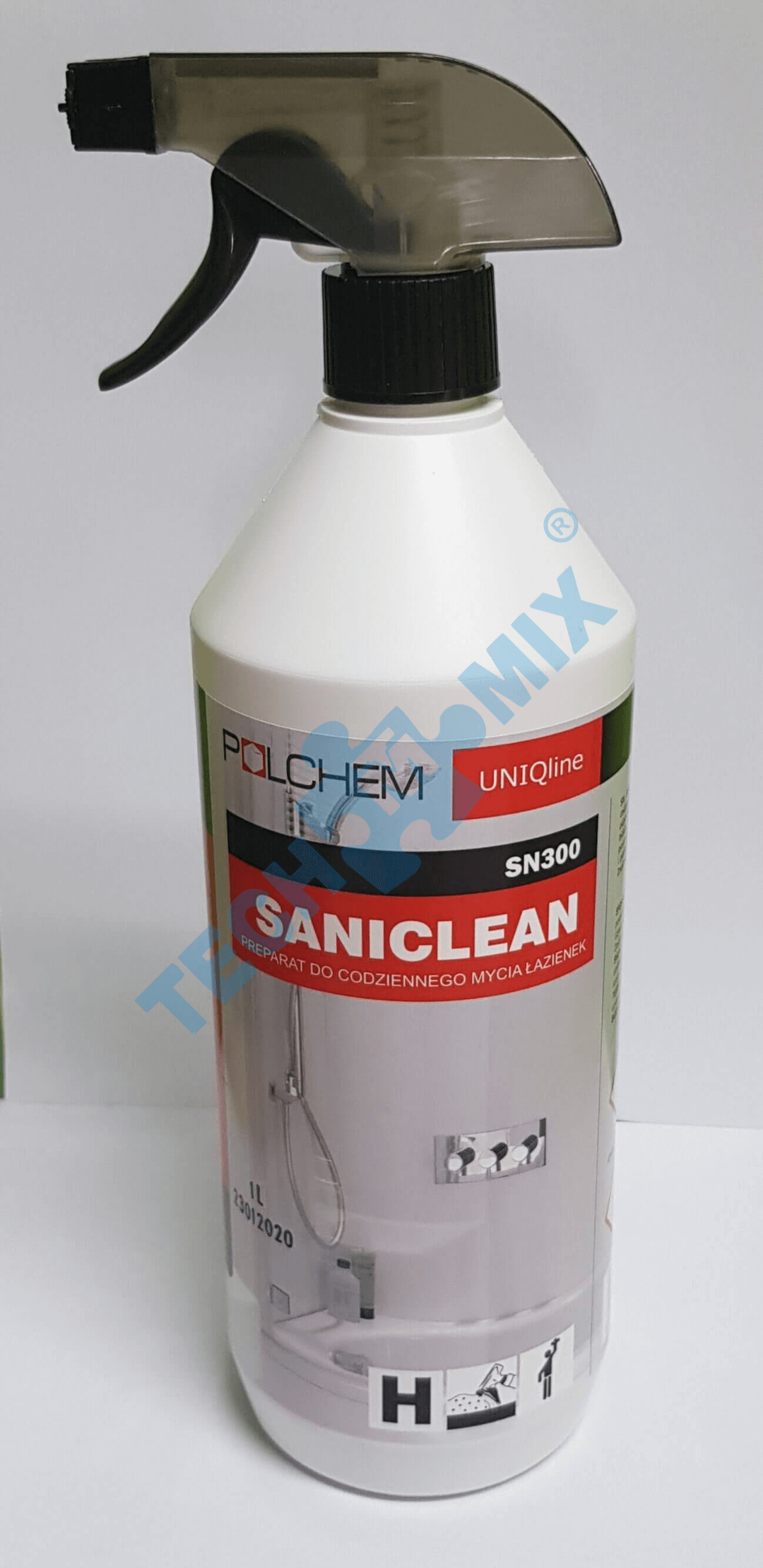 SANICLEAN 1L DO CODZIENNEGO MYCIA ŁAZIENEK