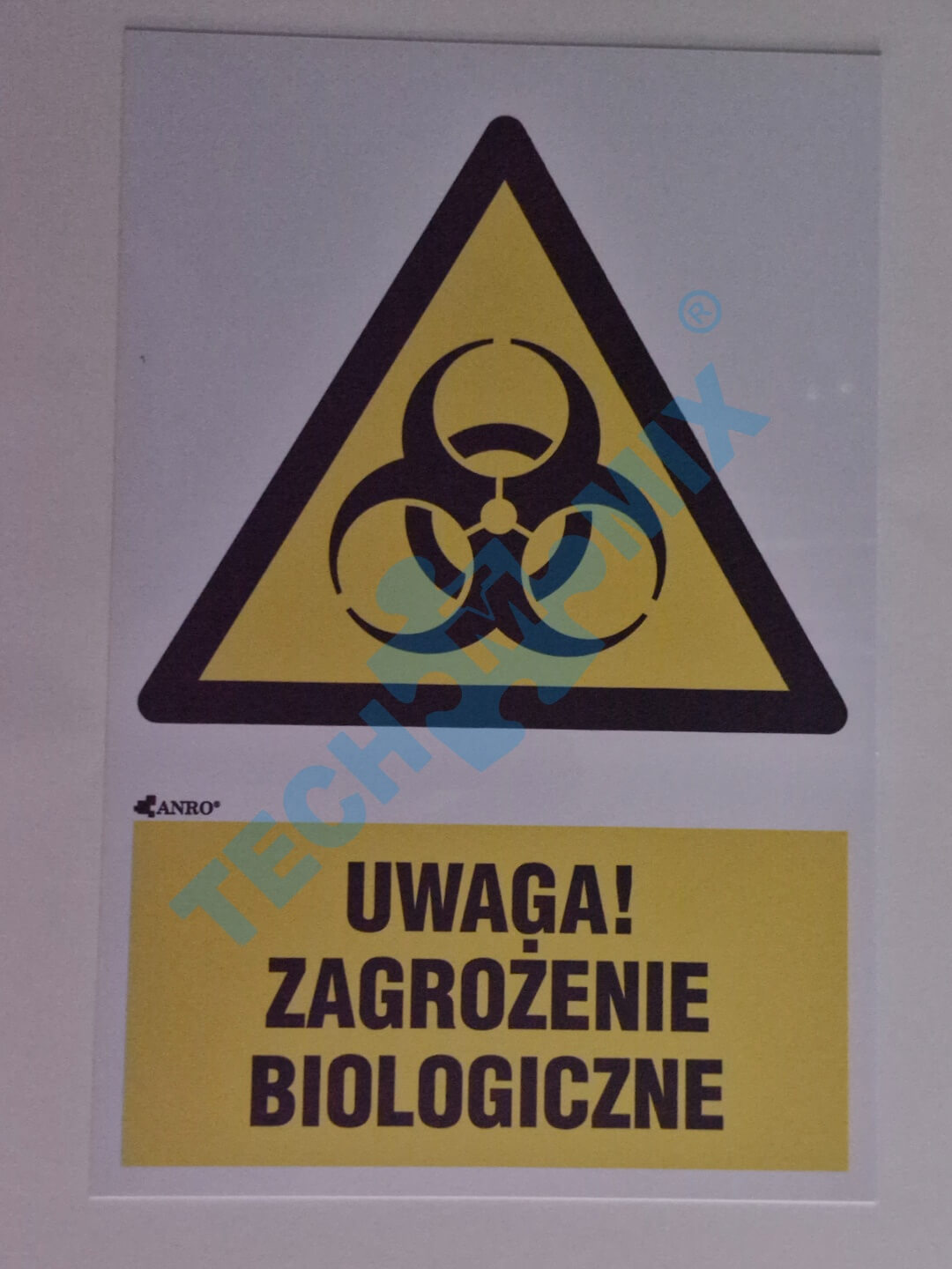 TABLICA - ZAGROŻENIE BIOLOGICZNE