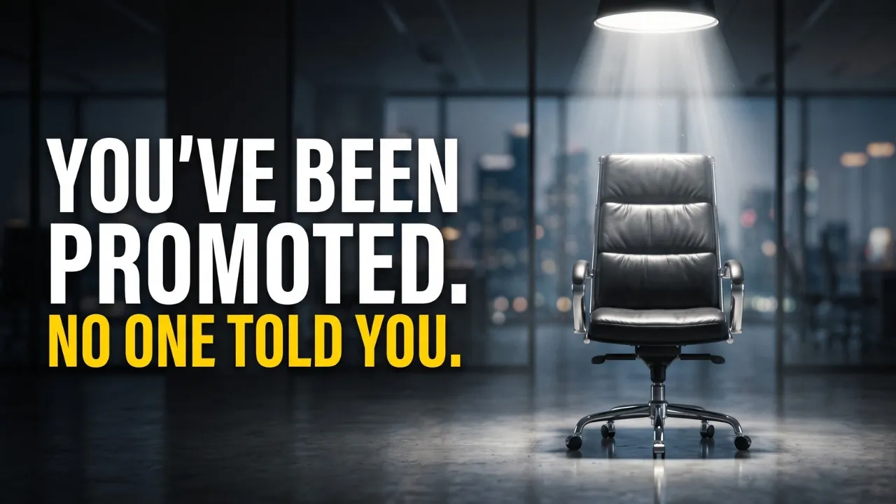 You've Been Promoted and Nobody Told You