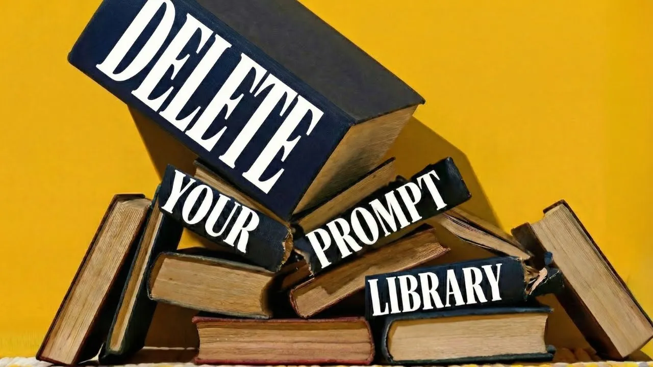 Delete Your Prompt Library