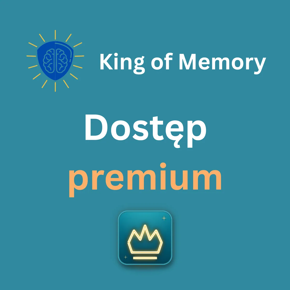 Grafika Dostęp Premium King of Memory