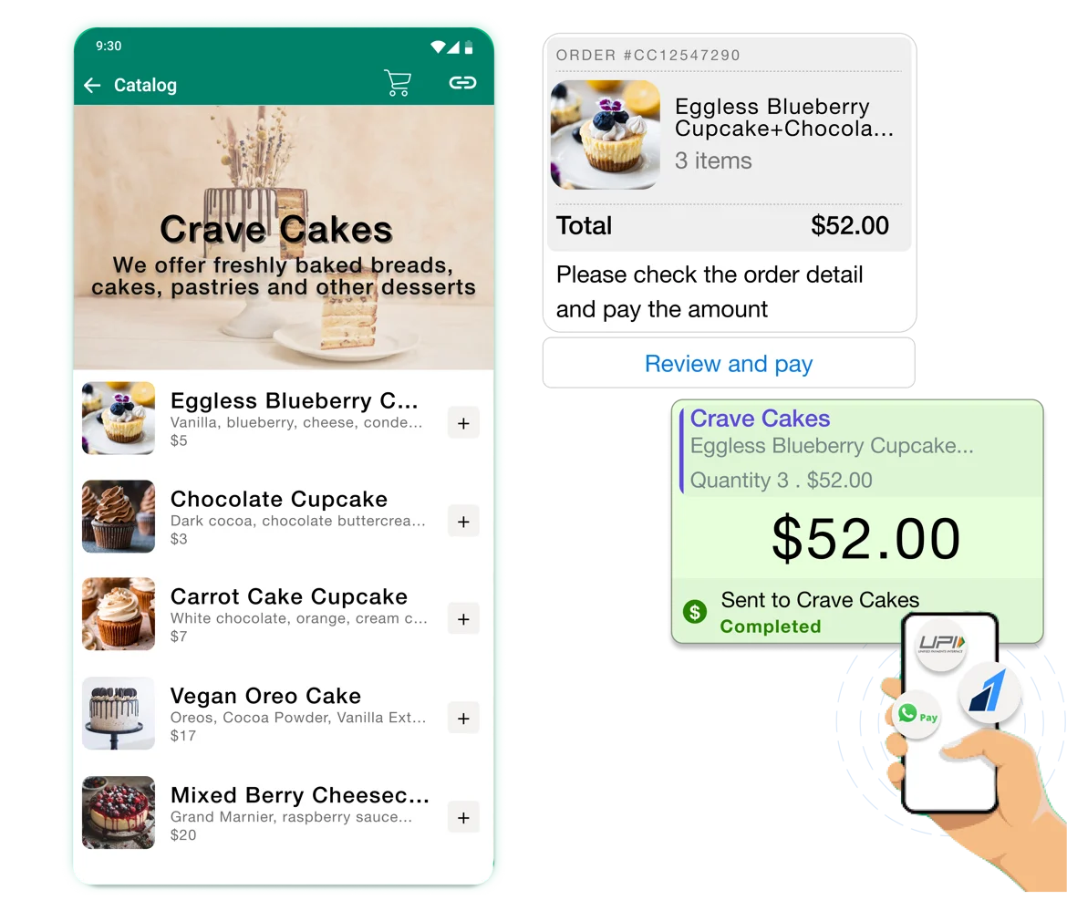 Manage all your WhatsApp orders in one place