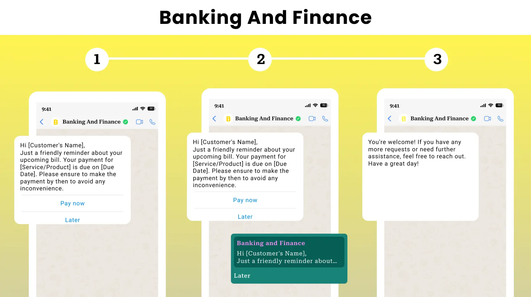 Banking and finance