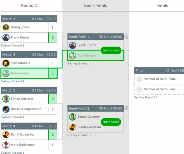 Online Volleyball Tournament Brackets Generator (Free Volleyball Tournament Schedule Maker) And Online Volleyball Fixture Generator