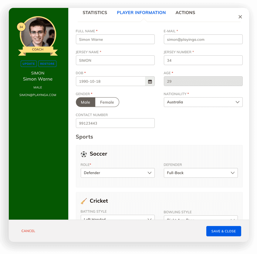 Manage Volleyball Team Roster Online Manage Volleyball Team Roster Online