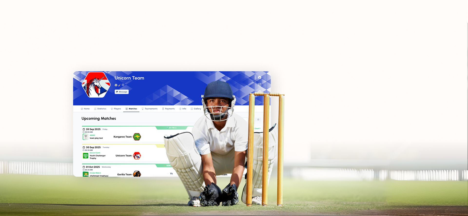 team intro background