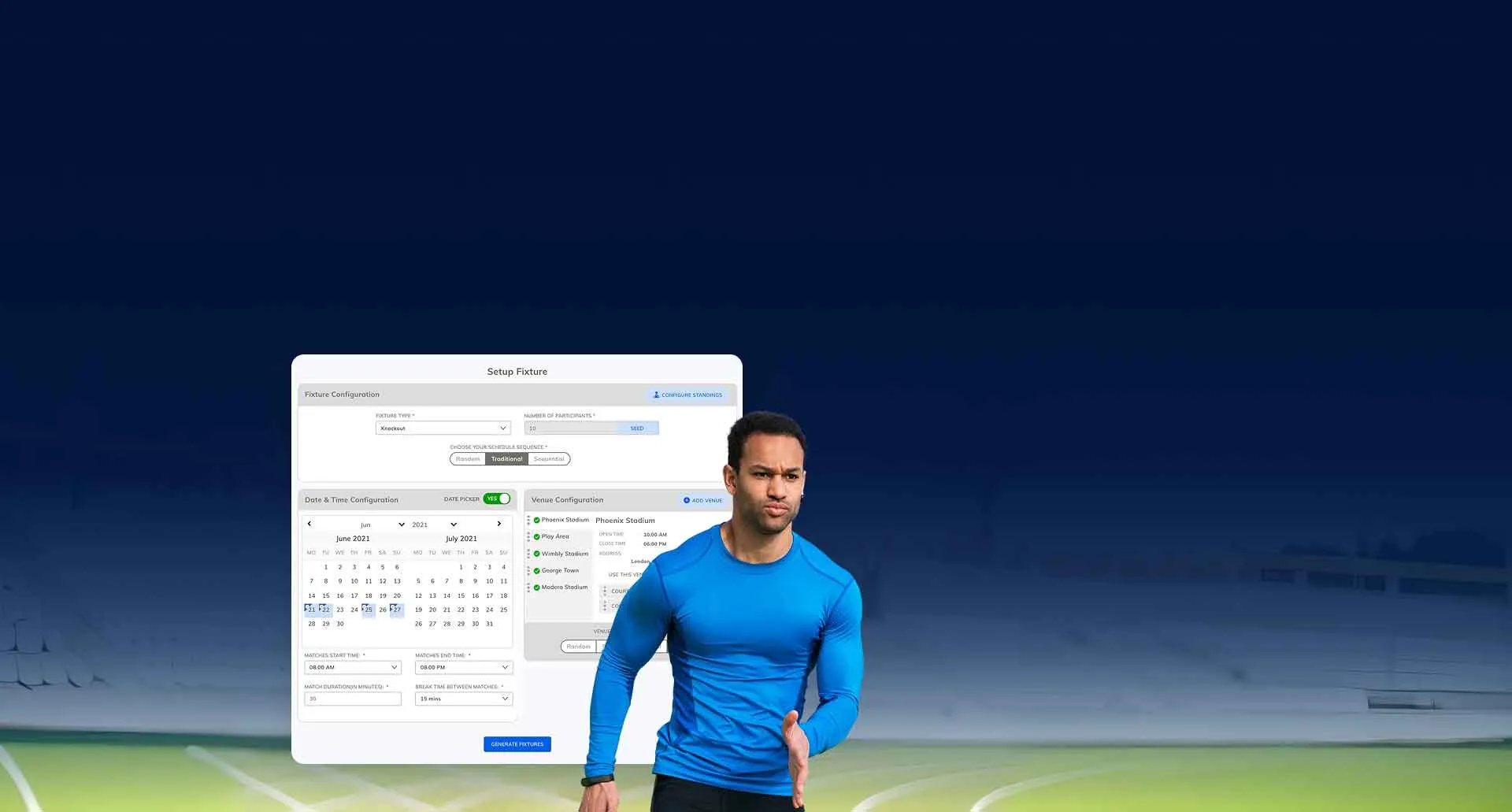 team intro background