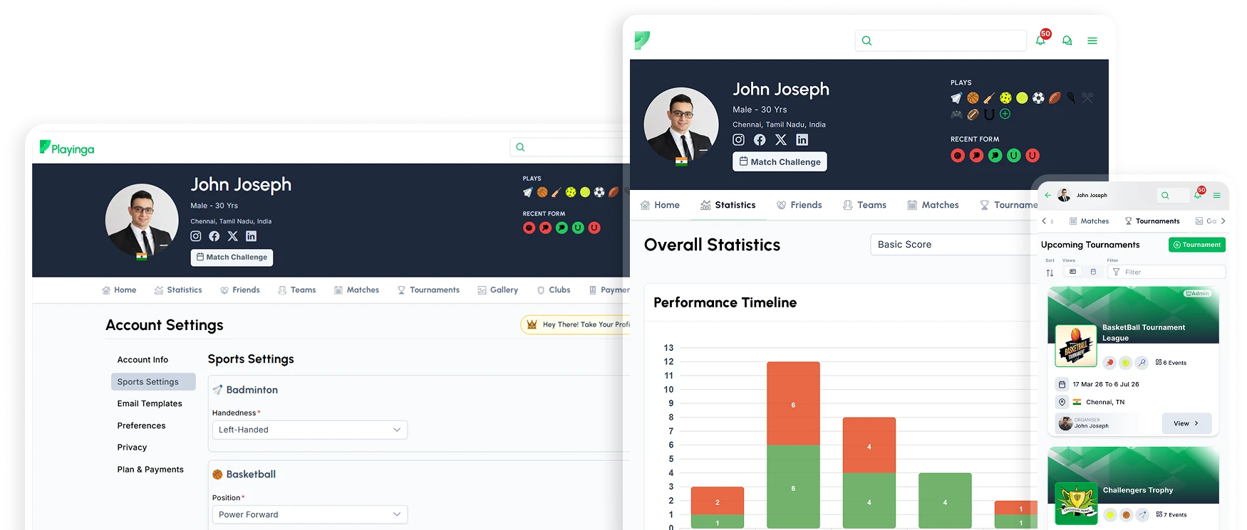 Sports Federation Platform