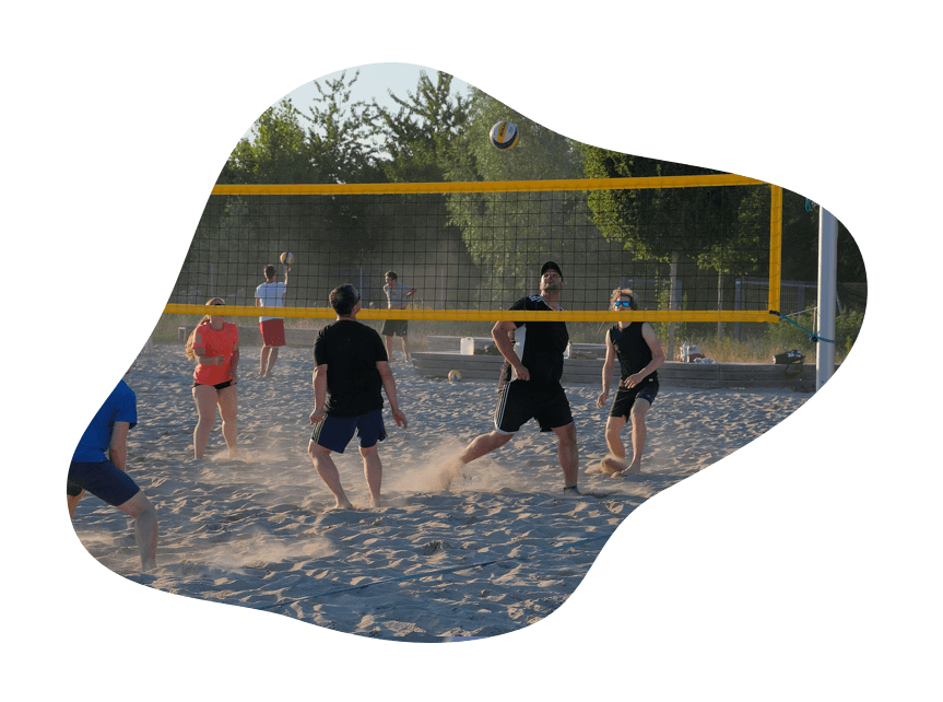 Beach Volleyball Sport Image