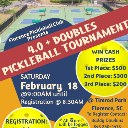 4.0+ Doubles Tournament