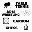 TT | ARM WRESTLING | CARROM | CHESS | DSC 2024