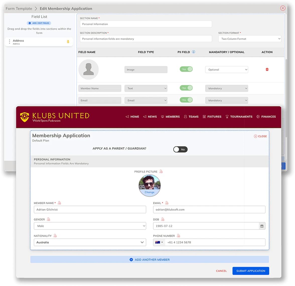 Registration & Payments