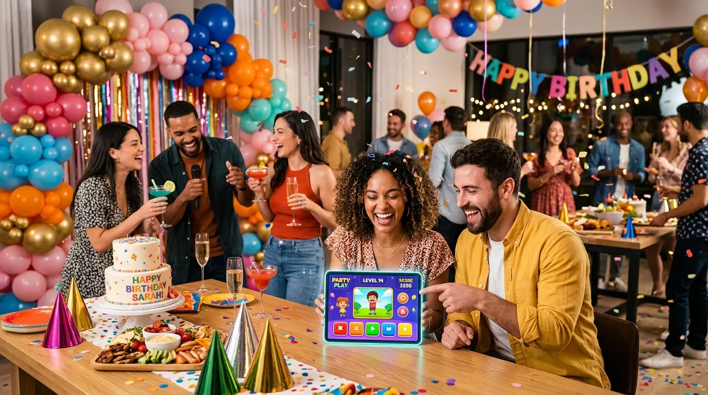 10 Interactive Birthday Party Game Ideas (That Adults Actually Like)