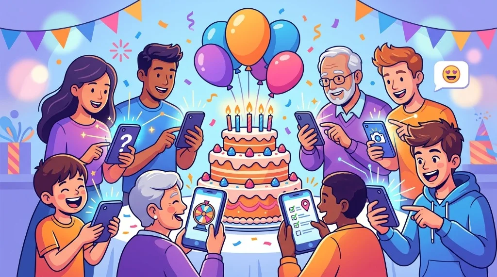 Fun Birthday Games Everyone Can Play on Their Phone