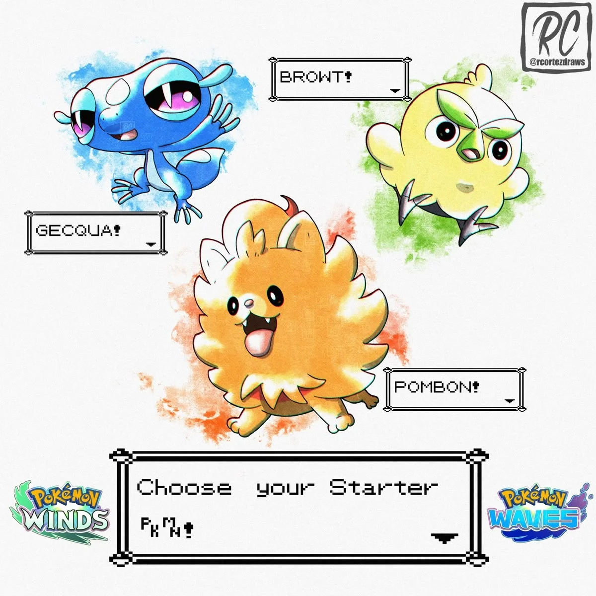 ポケモン ウインド・ウェーブ スターター