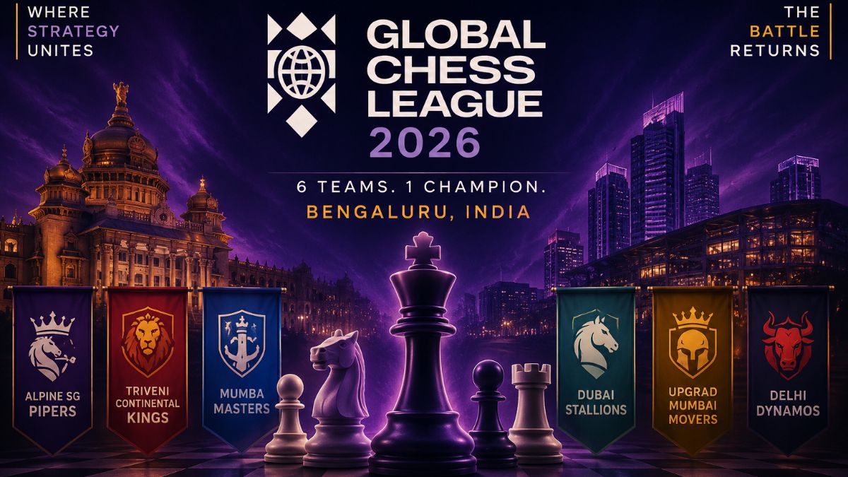 Global Chess League 2026: Bengaluru prepares to become the centre of the chess world