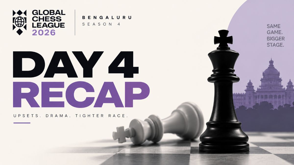 Global Chess League 2026: What happened on Day 4?