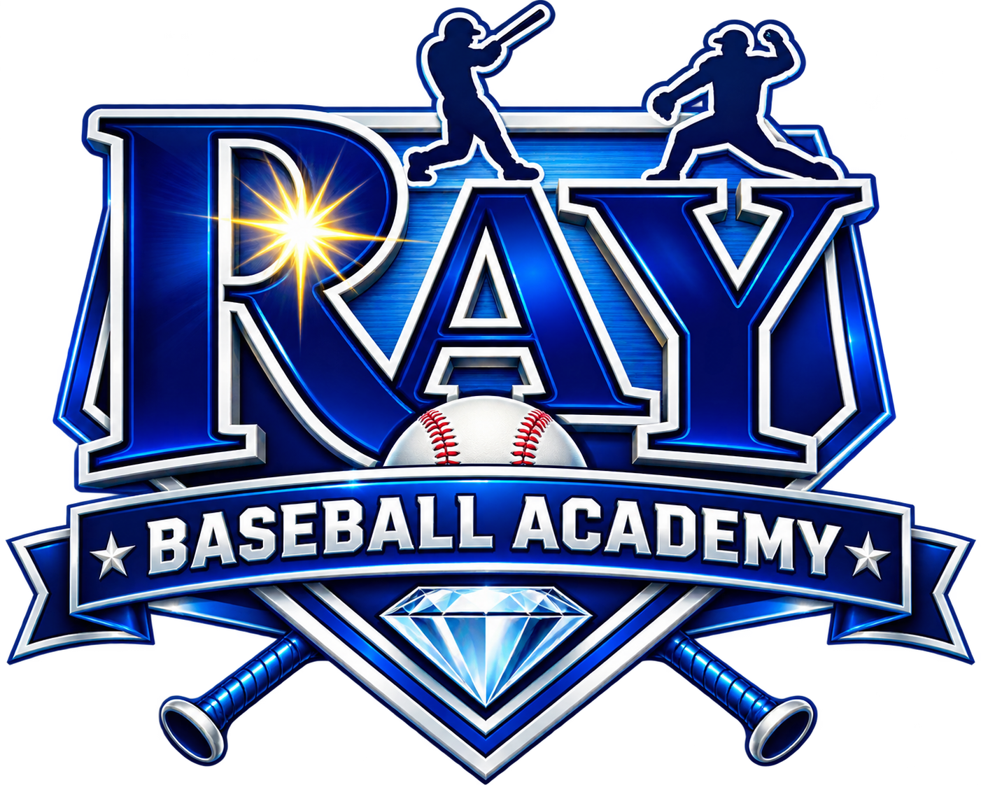 Ray Baseball Academy logo