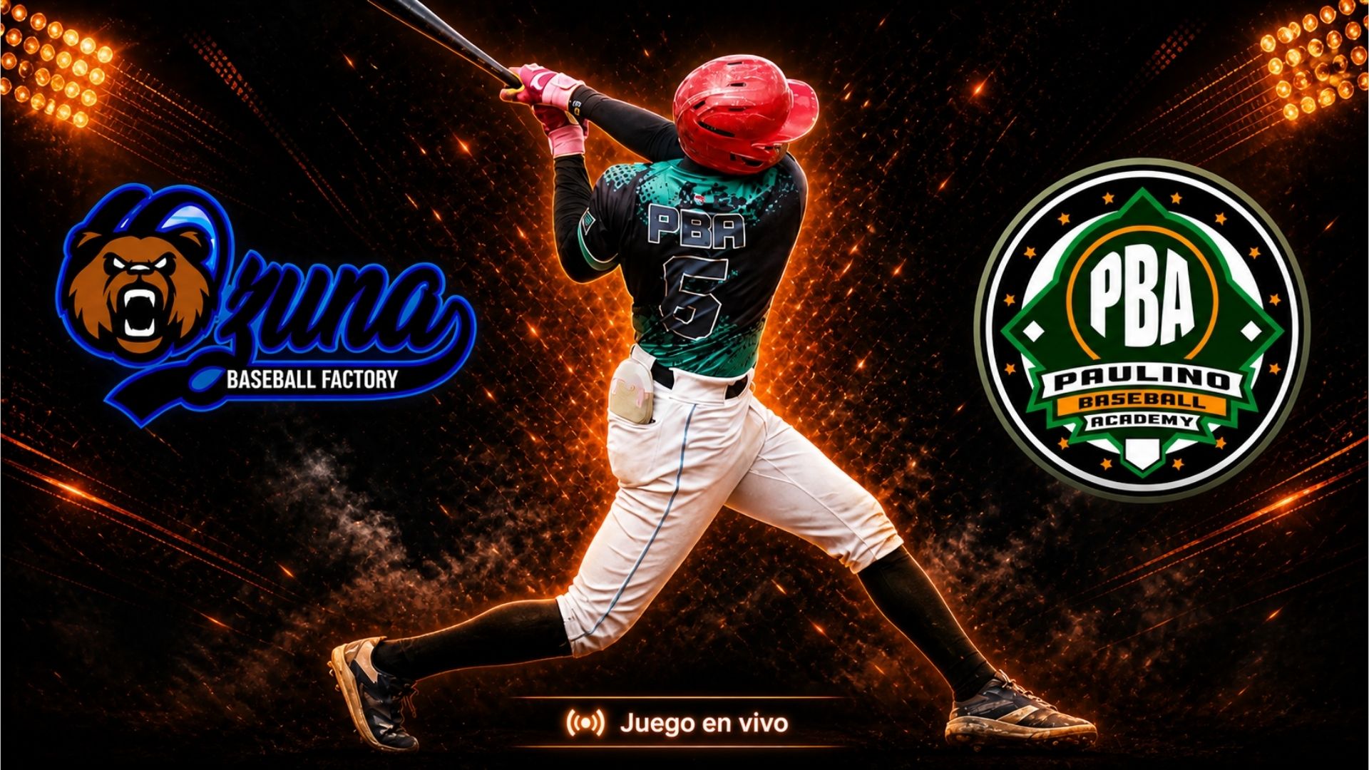 Academia Ozuna vs Academia Paulino Live | Baseball Game