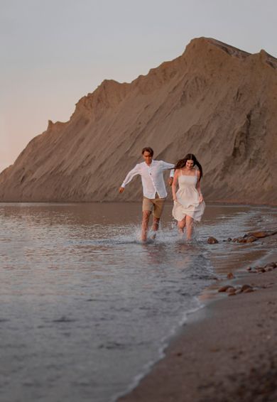 couple, nature, portrait
