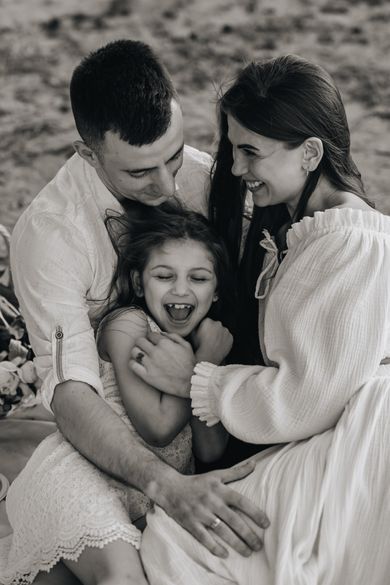blackandwhite, children, family