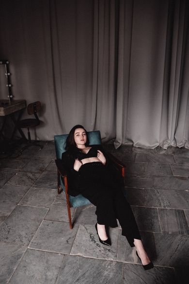 glamour, portrait, content, fashion