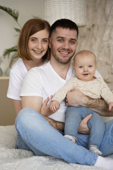 children, baby, family, content
