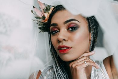 portrait, wedding