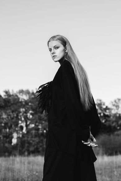portrait, content, fashion