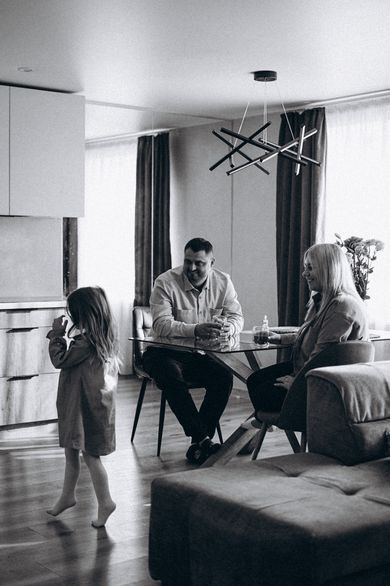 blackandwhite, children, family
