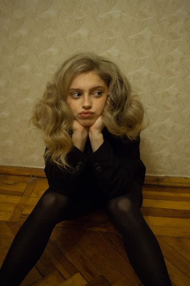 glamour, portrait, fashion