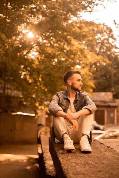 street, portrait