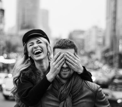 commercial, couple, portrait, blackandwhite, street